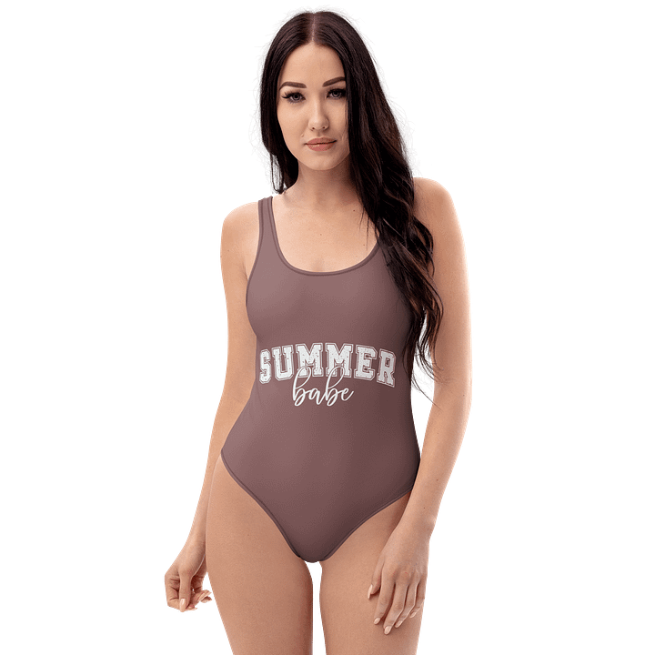 Varsity Babe All-Over Swimsuit product image (1)