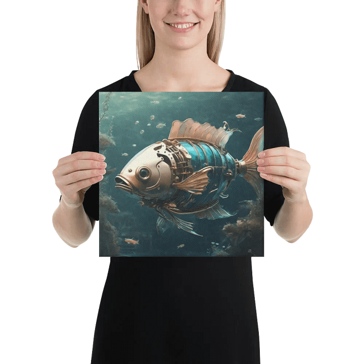 Mechanical Fish In The Sea Wall Art product image (2)
