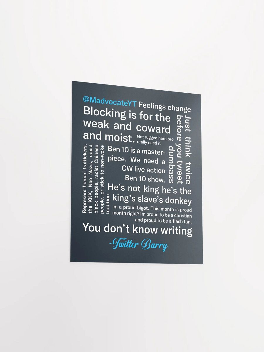 Twitter Barry Poster product image (11)