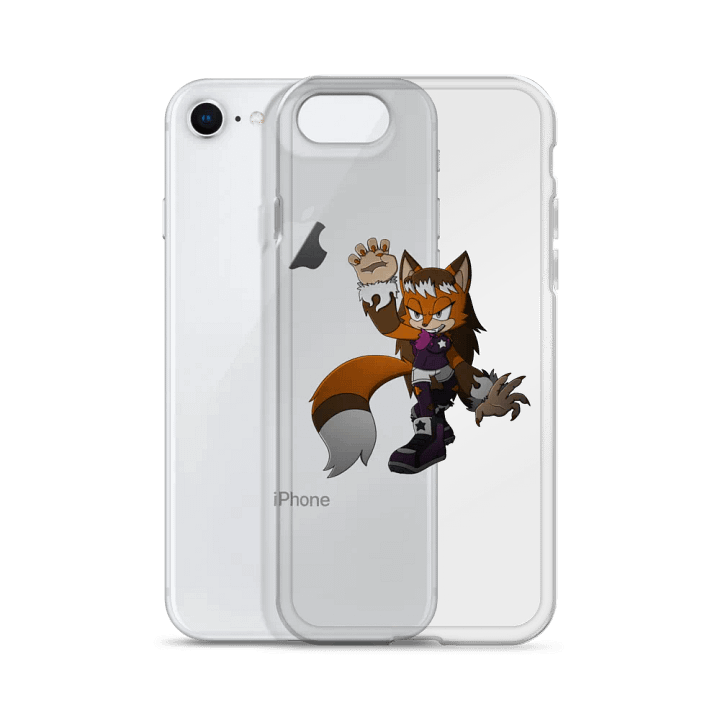 Cinder the Werefox iPhone Clear Case product image (2)