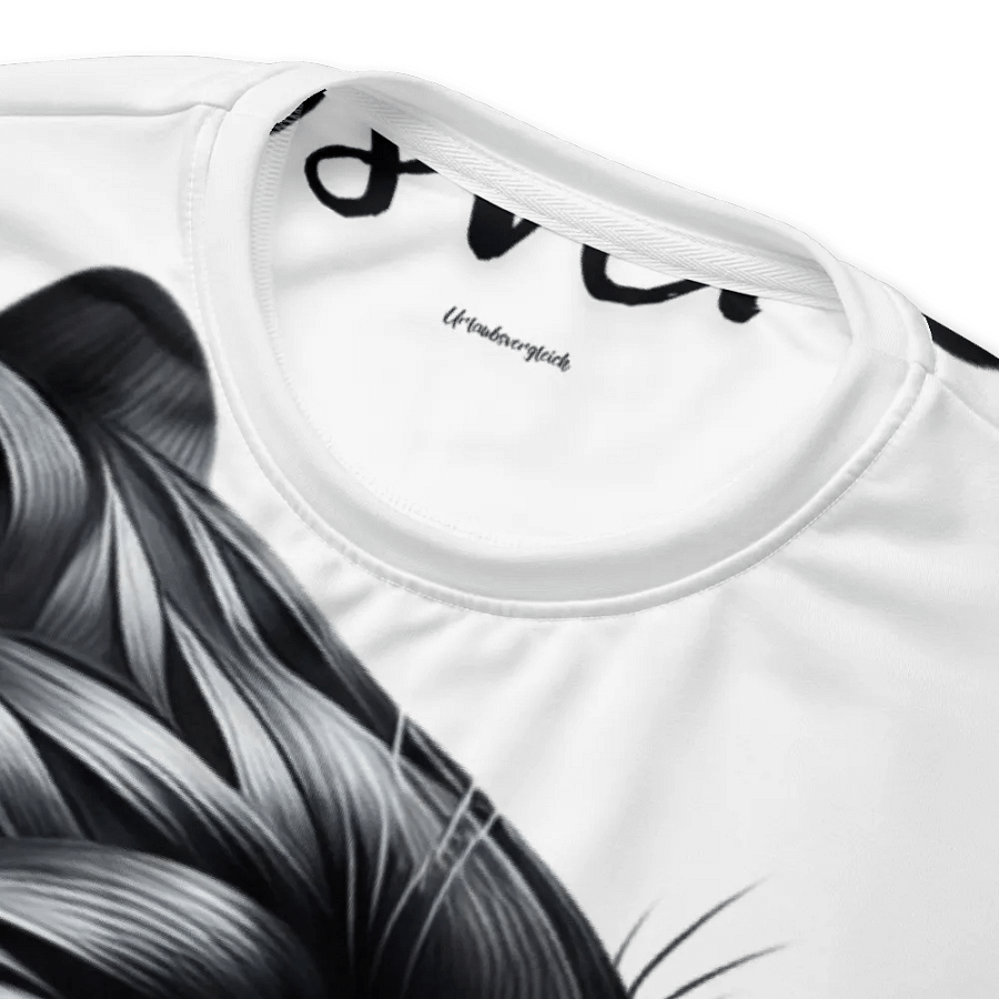 Men's White Long Sleeve T-Shirt with All-Over Panther Mandala Design – Bold and Stylish! product image (9)