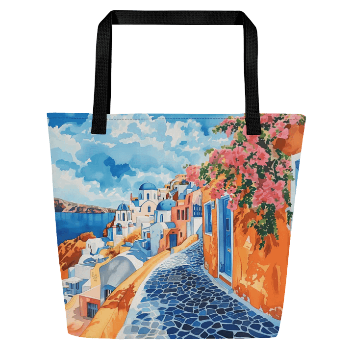 Santorini Tote Bag product image (1)
