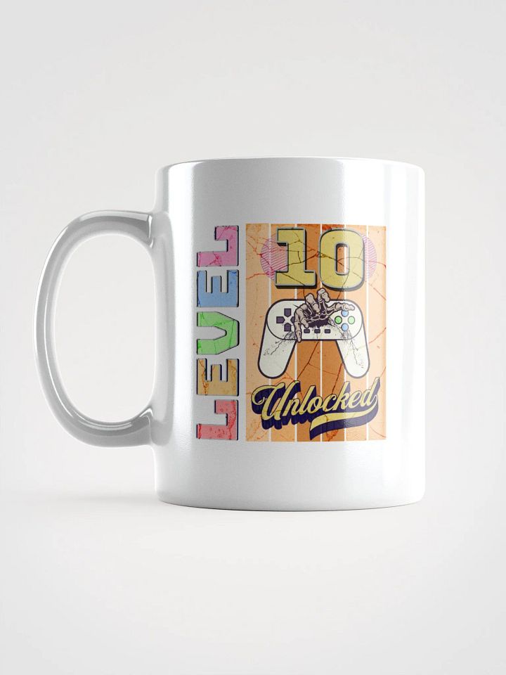 Level 10 Unlocked Retro Gamer Mug product image (1)