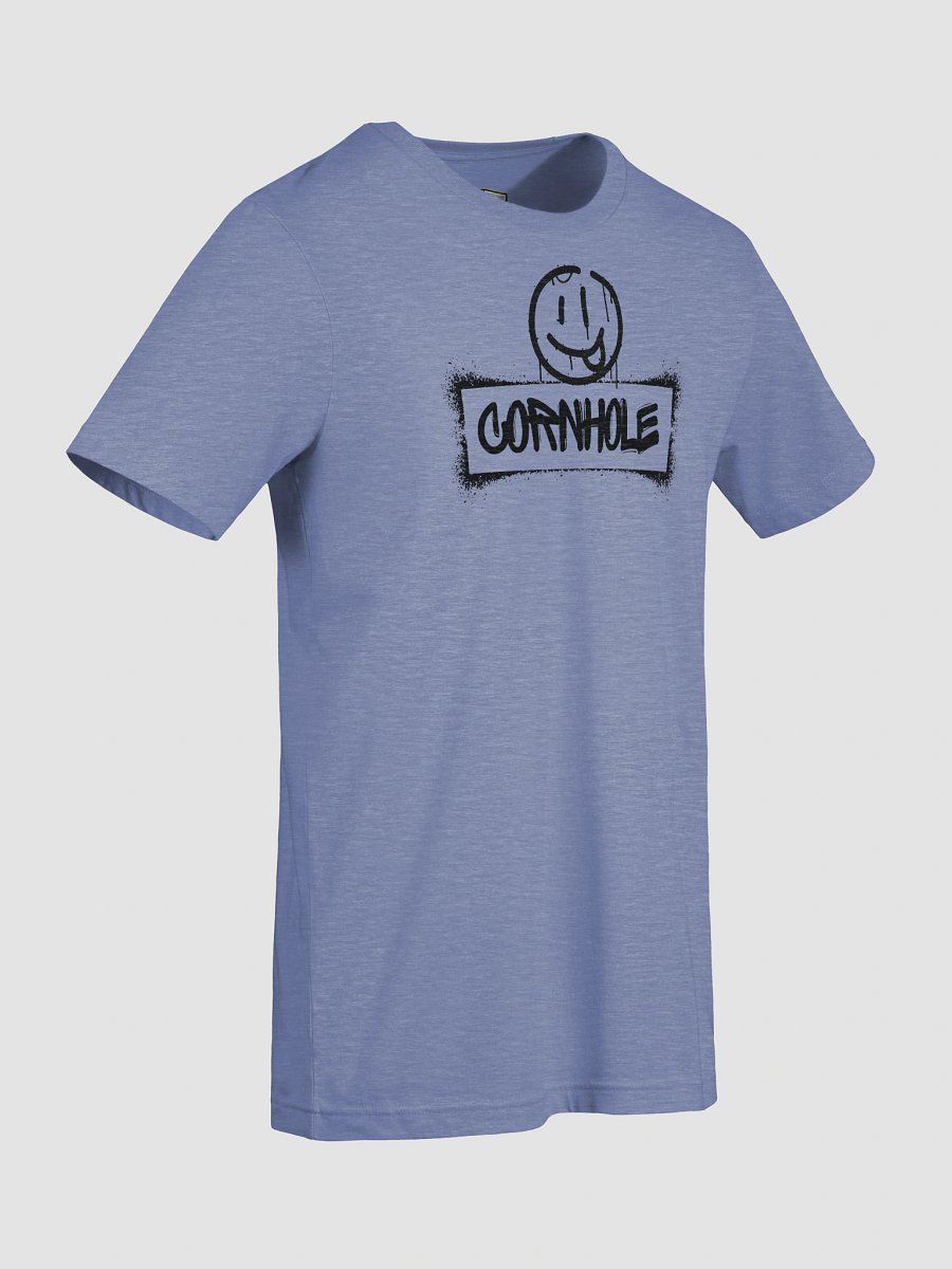 Bella+Canvas Smiley Cornhole Supersoft T-Shirt product image (99)