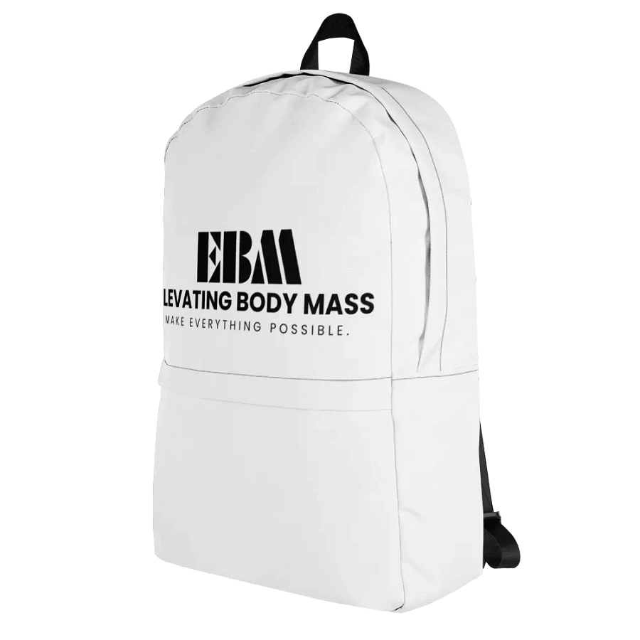 EBM BackPack (Black Logo) product image (4)