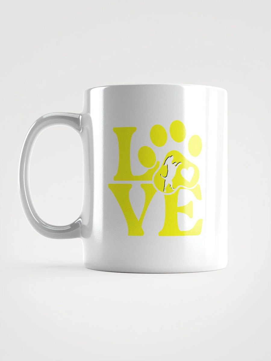 Dog Lover Coffee Mug, Yellow Love product image (6)