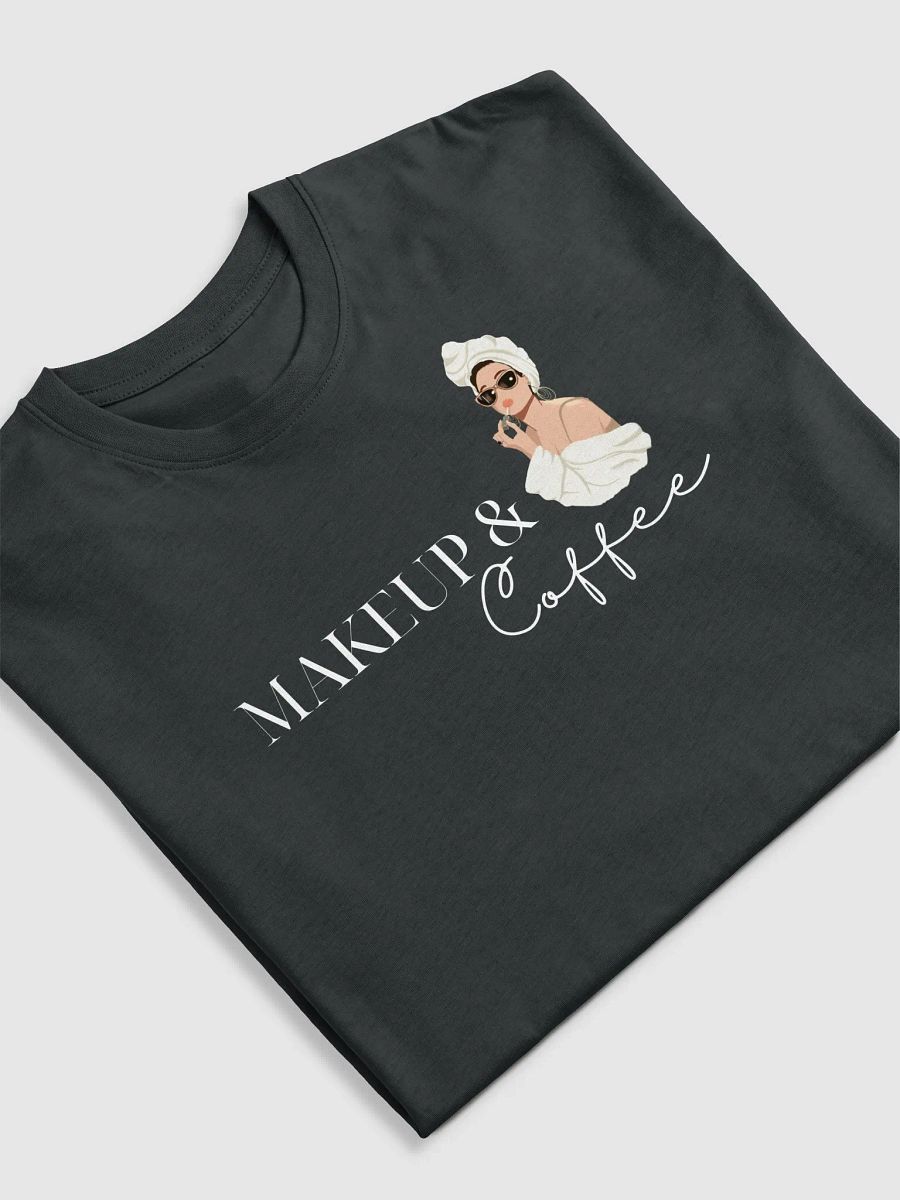 Makeup & Coffee Oversized Heavy T Shirt product image (5)