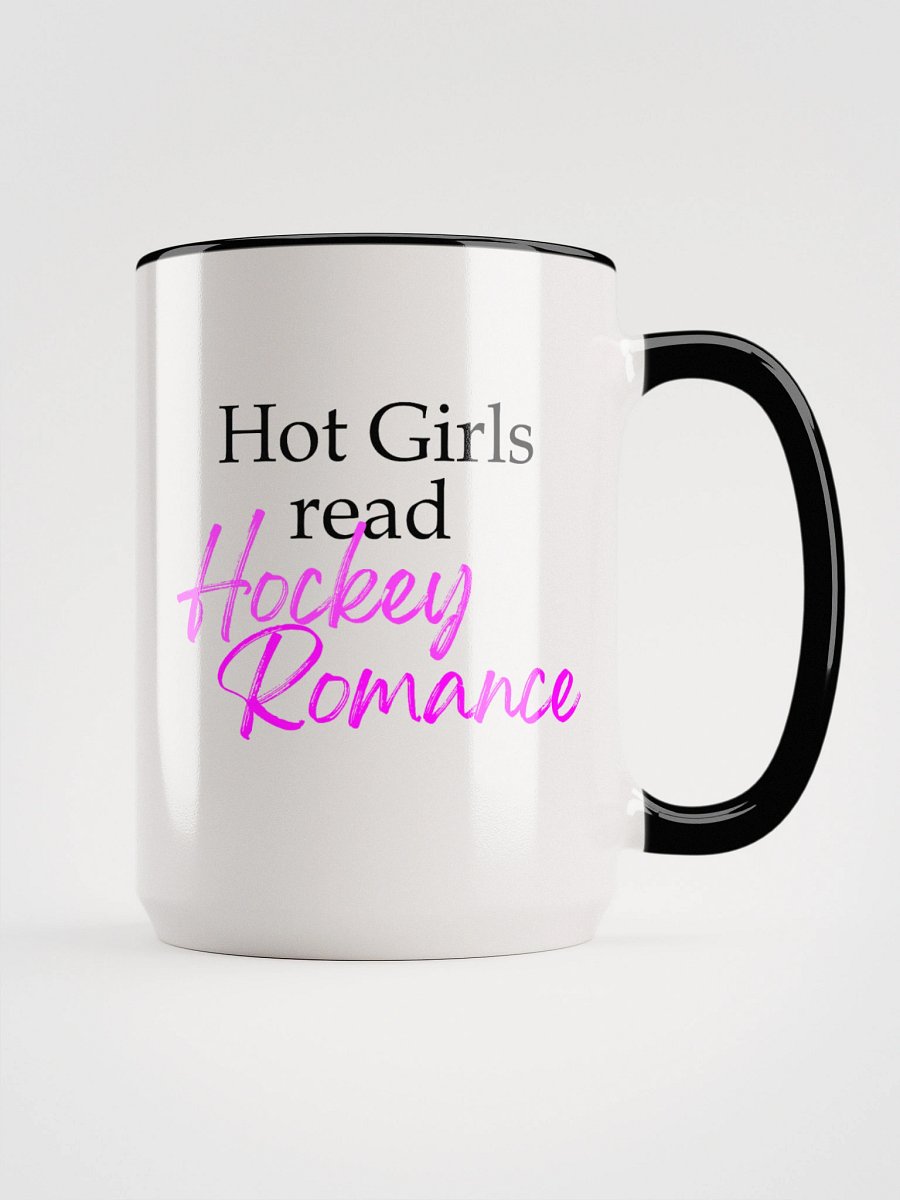Hot Girls Read Hockey Romance - Two Tone Mug product image (1)