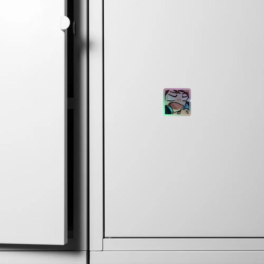 Chaabbz Mad Holographic Emote Sticker product image (6)