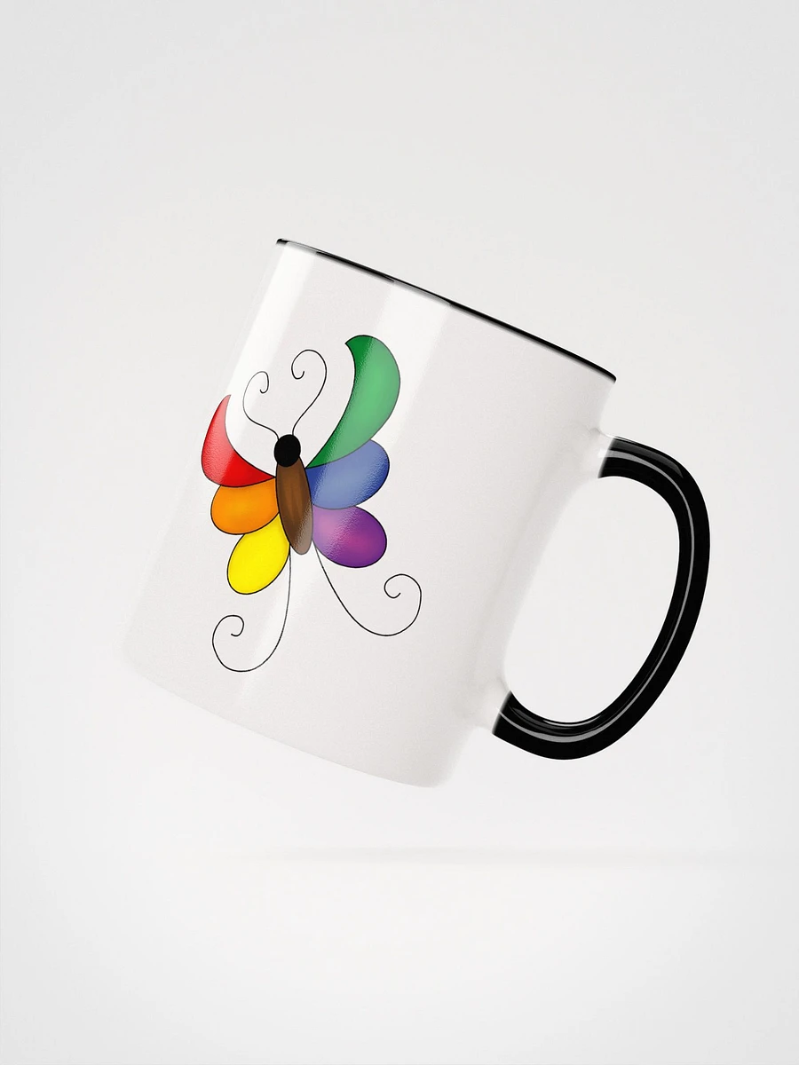 Rainbow Butterfly Mug - With Color product image (2)