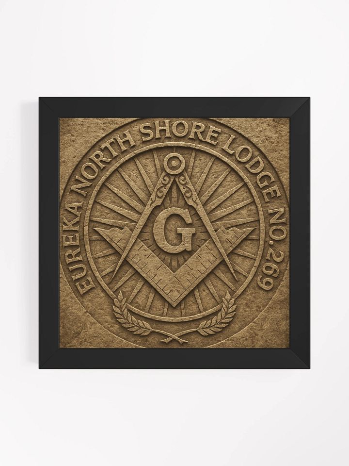 Marked in Stone – Framed Matte Print product image (1)
