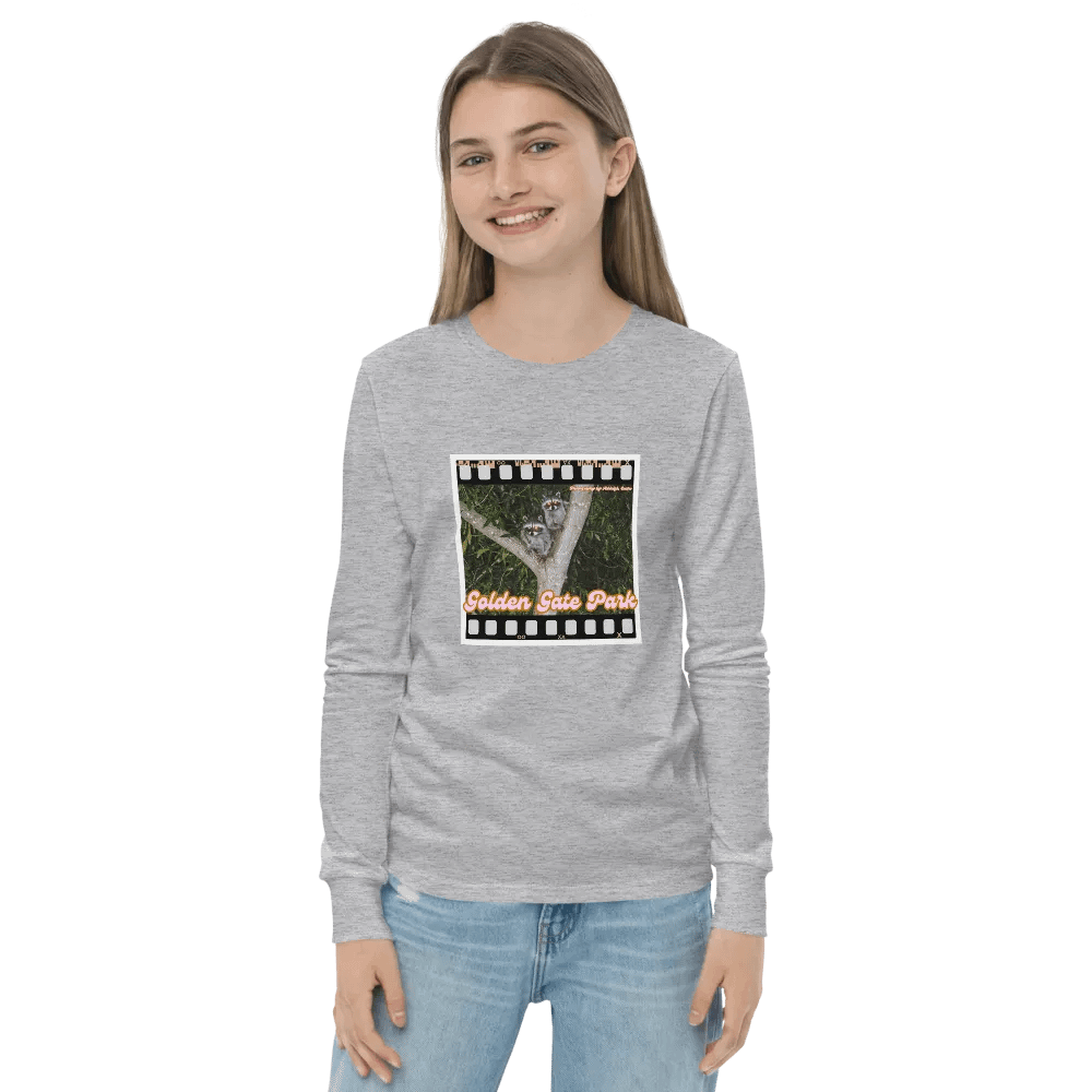 Golden Gate Park Raccoons Youth Long Sleeve Shirt product image (21)