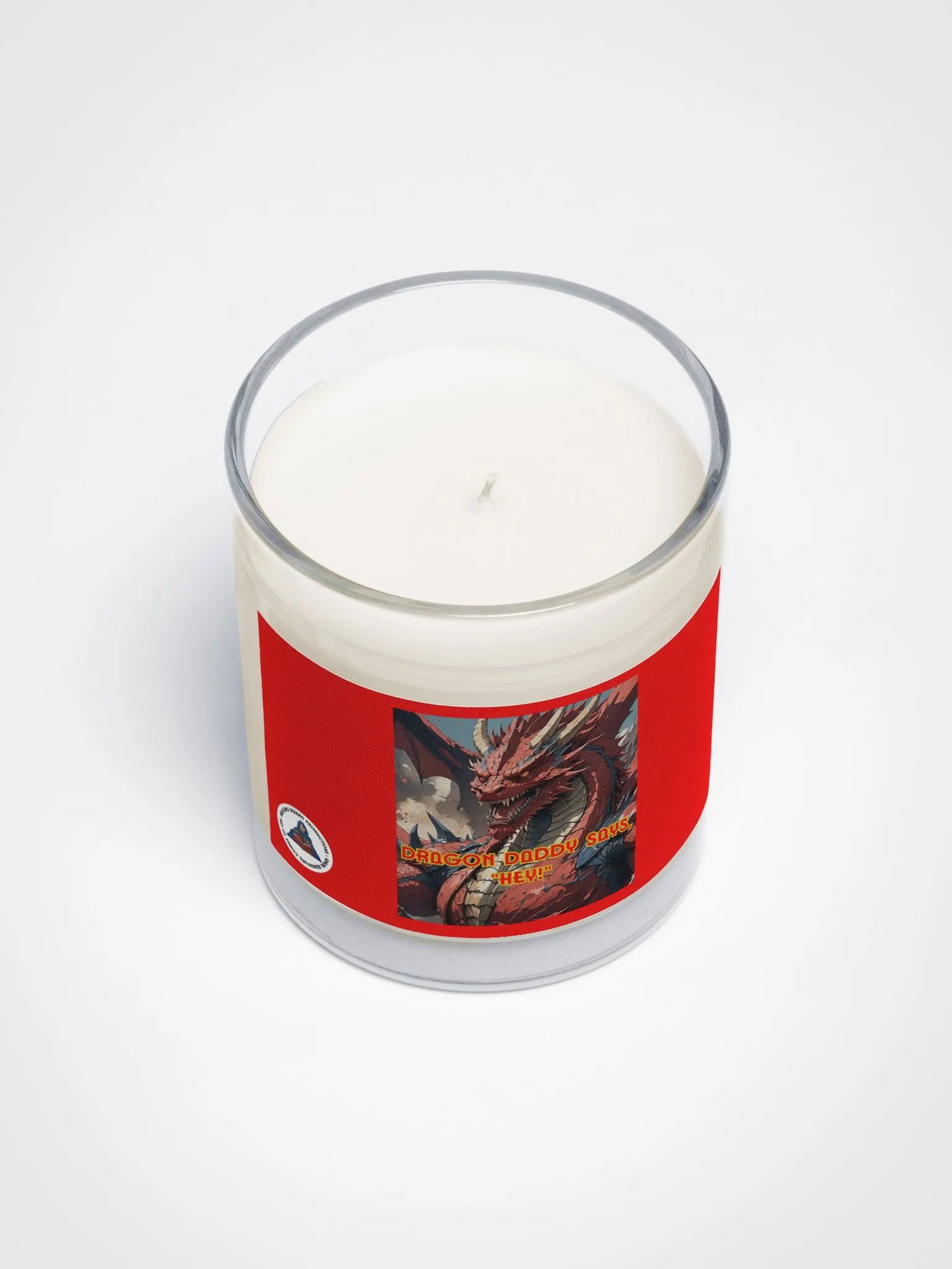 Dragon Daddy Says "Hey" Candle product image (3)