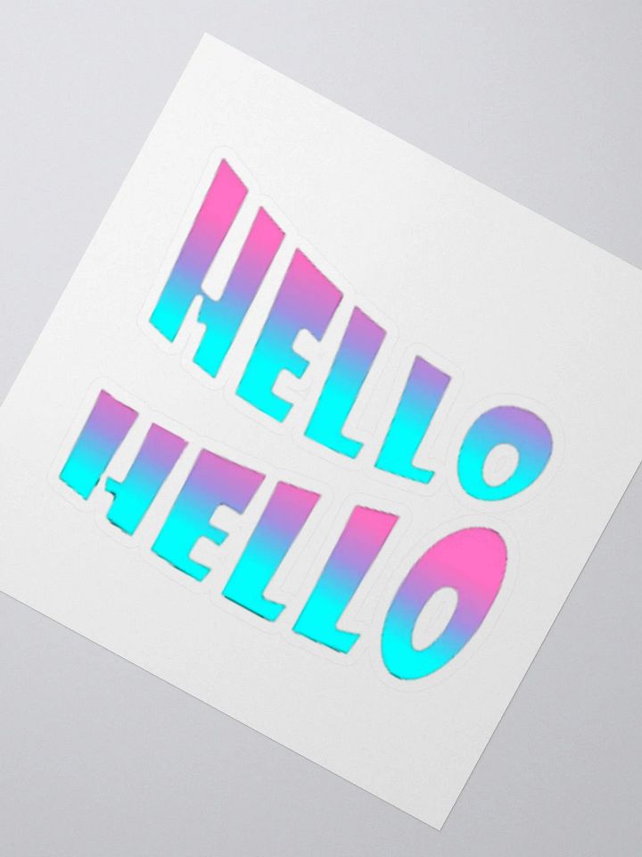 Hello Hellooo OG Sticker product image (2)