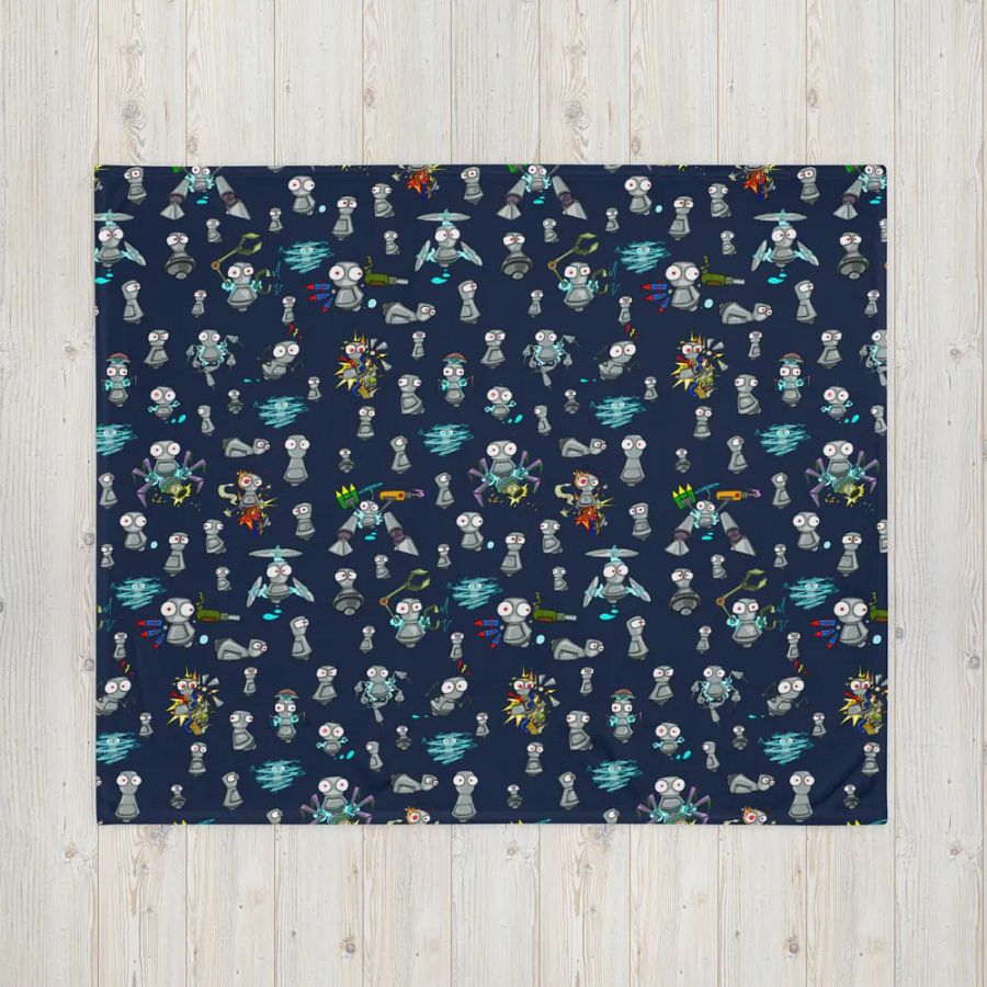 Procrastitrons! Fuzzy Blanket product image (16)