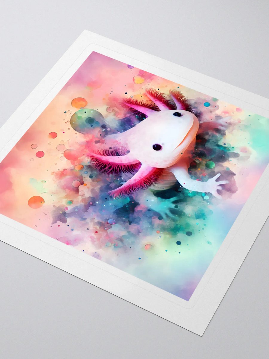 Cute Axolotl Sticker – Axolotl Lovers Collection product image (3)