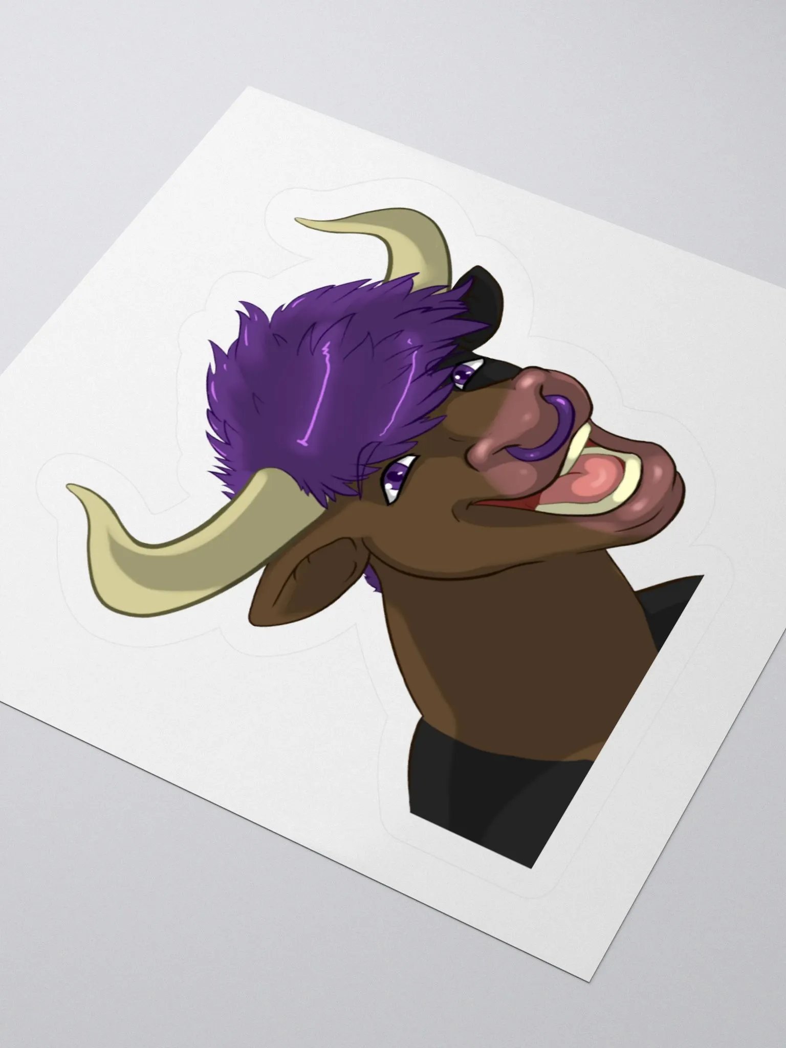 Yuuma Laugh Emote Sticker product image (3)