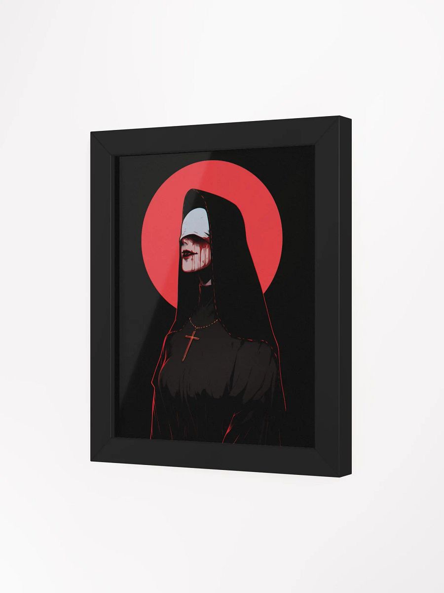 Framed Sinister Nun Enhanced Matte Poster product image (34)