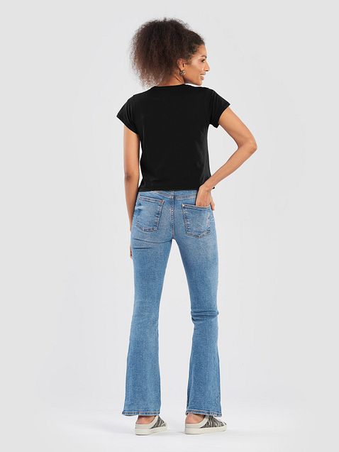Photo showing Cotton Heritage Women's High-Waisted Tee