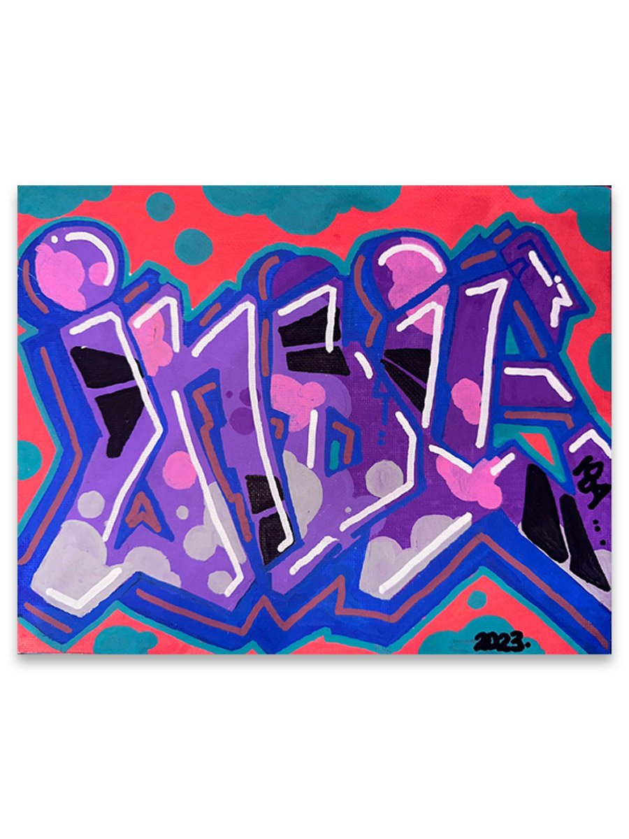 INDIE 184 GRAFFITI PAINTING 1 product image (2)