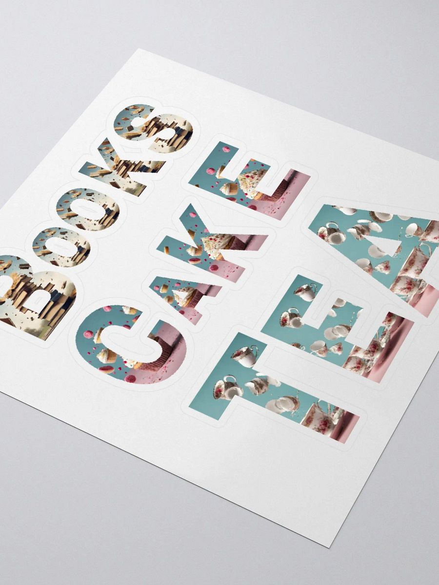 Books Cake Tea - Stickers product image (7)