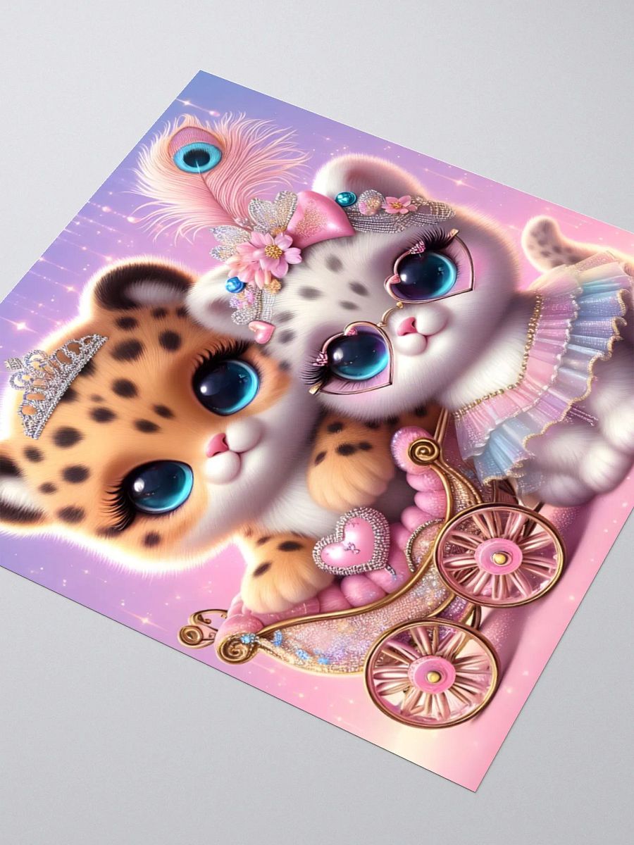 Cute Kitten Couple Sticker product image (8)