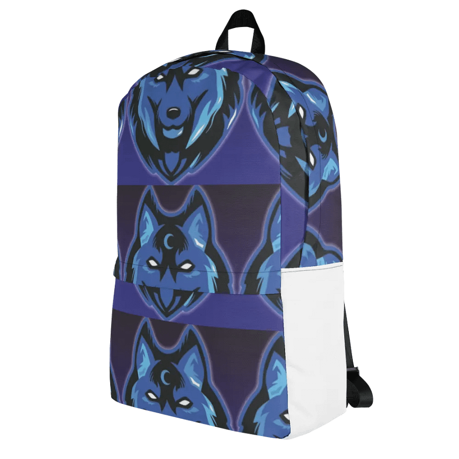 Phoenix Fire Blue Moon Wolf Backpack product image (3)