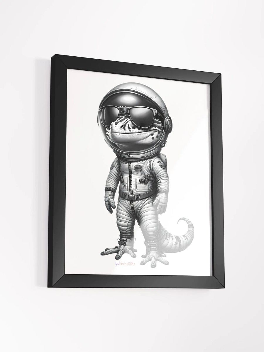 AstroLizard Framed Matte Poster product image (9)