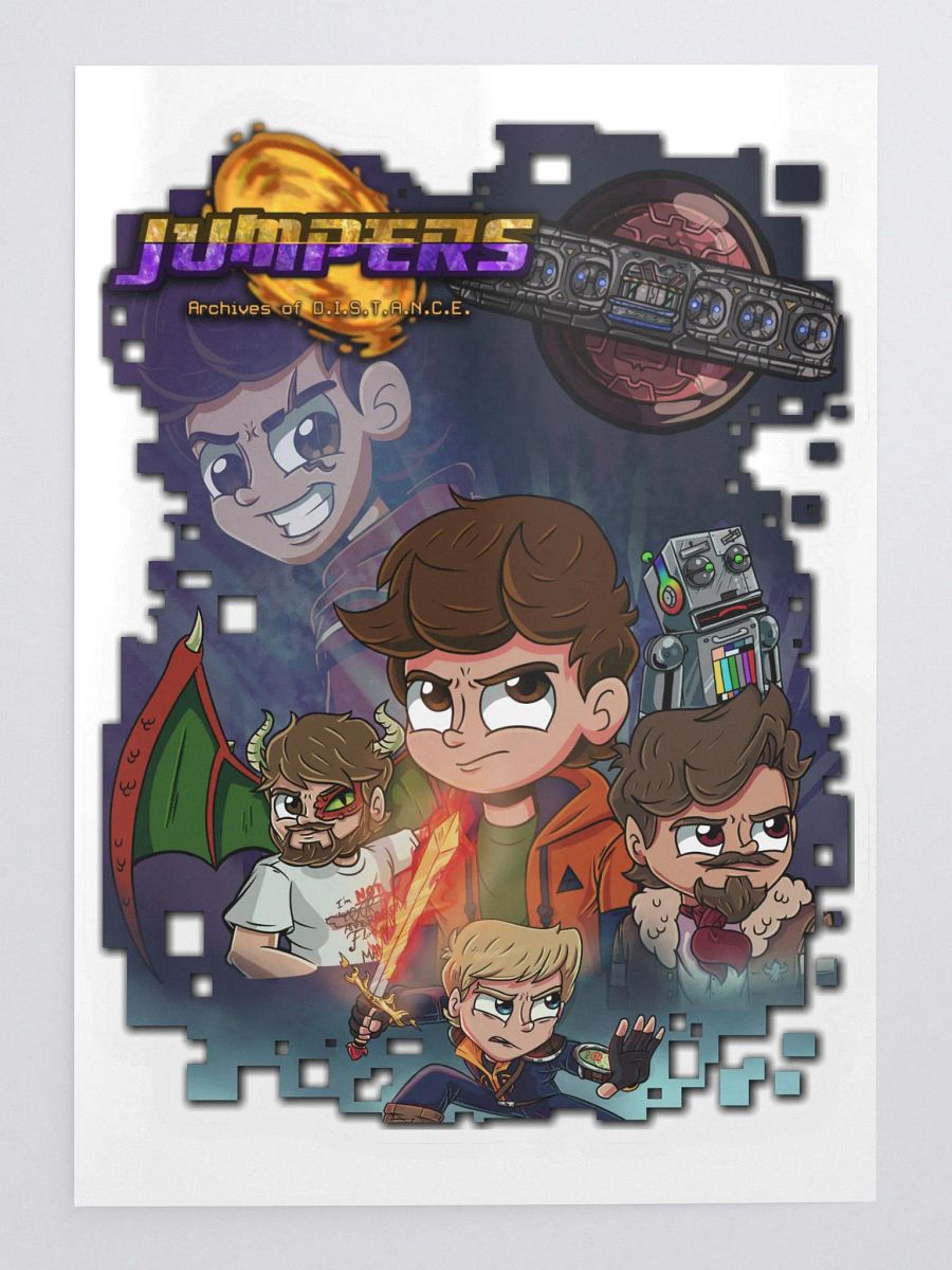 Jumpers: Archives of D.I.S.T.A.N.C.E. Promo Sticker product image (2)