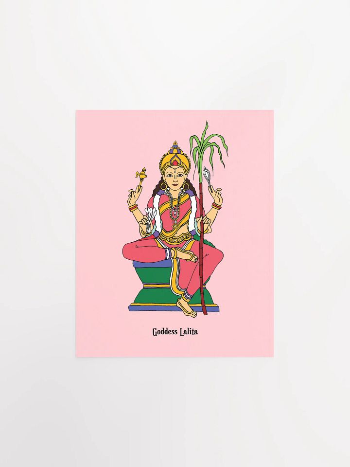 Goddess Lalita 8x10 Print product image (1)
