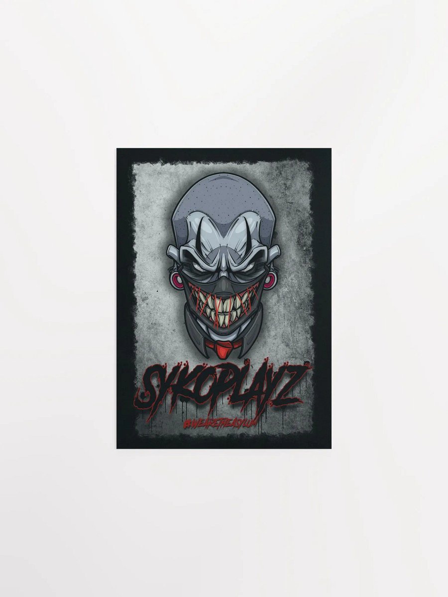 SykoPlayz Red Poster product image (6)