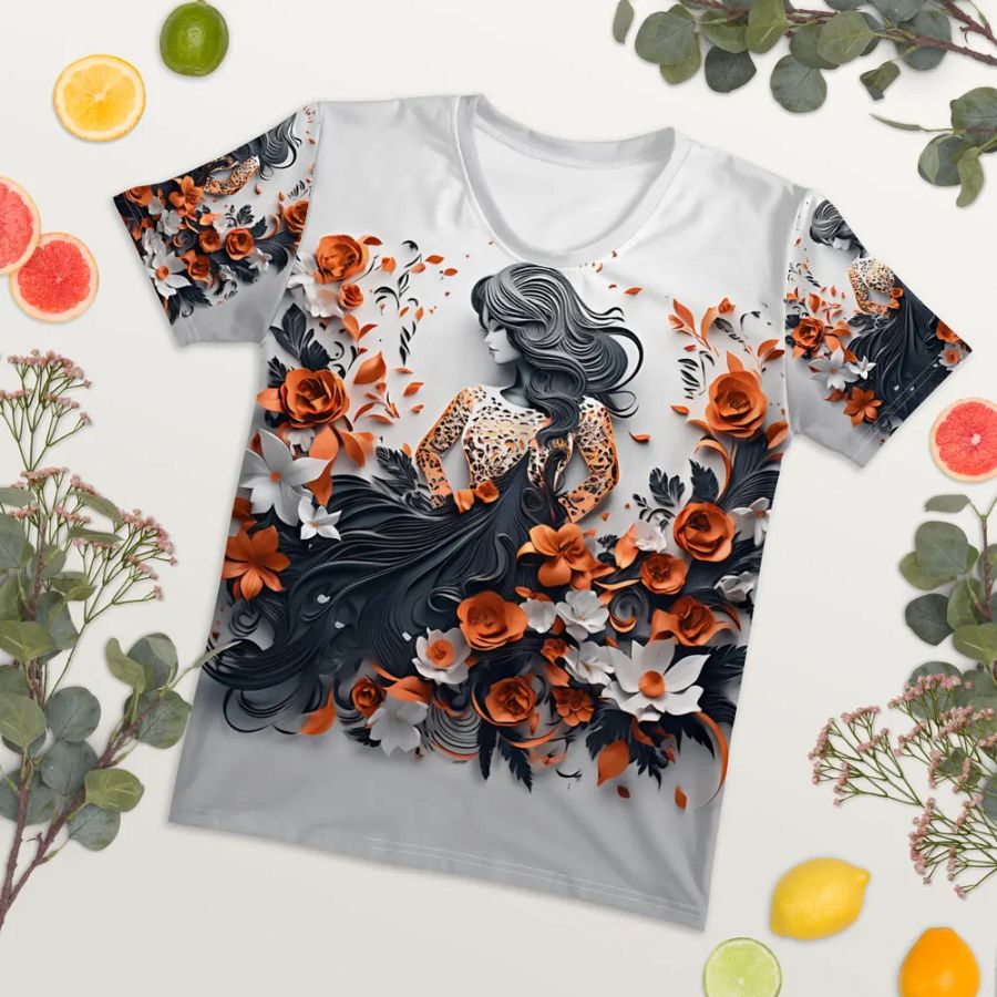Girl floral T shirt product image (4)