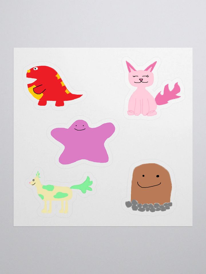 pokemon from memory sticker sheet product image (1)
