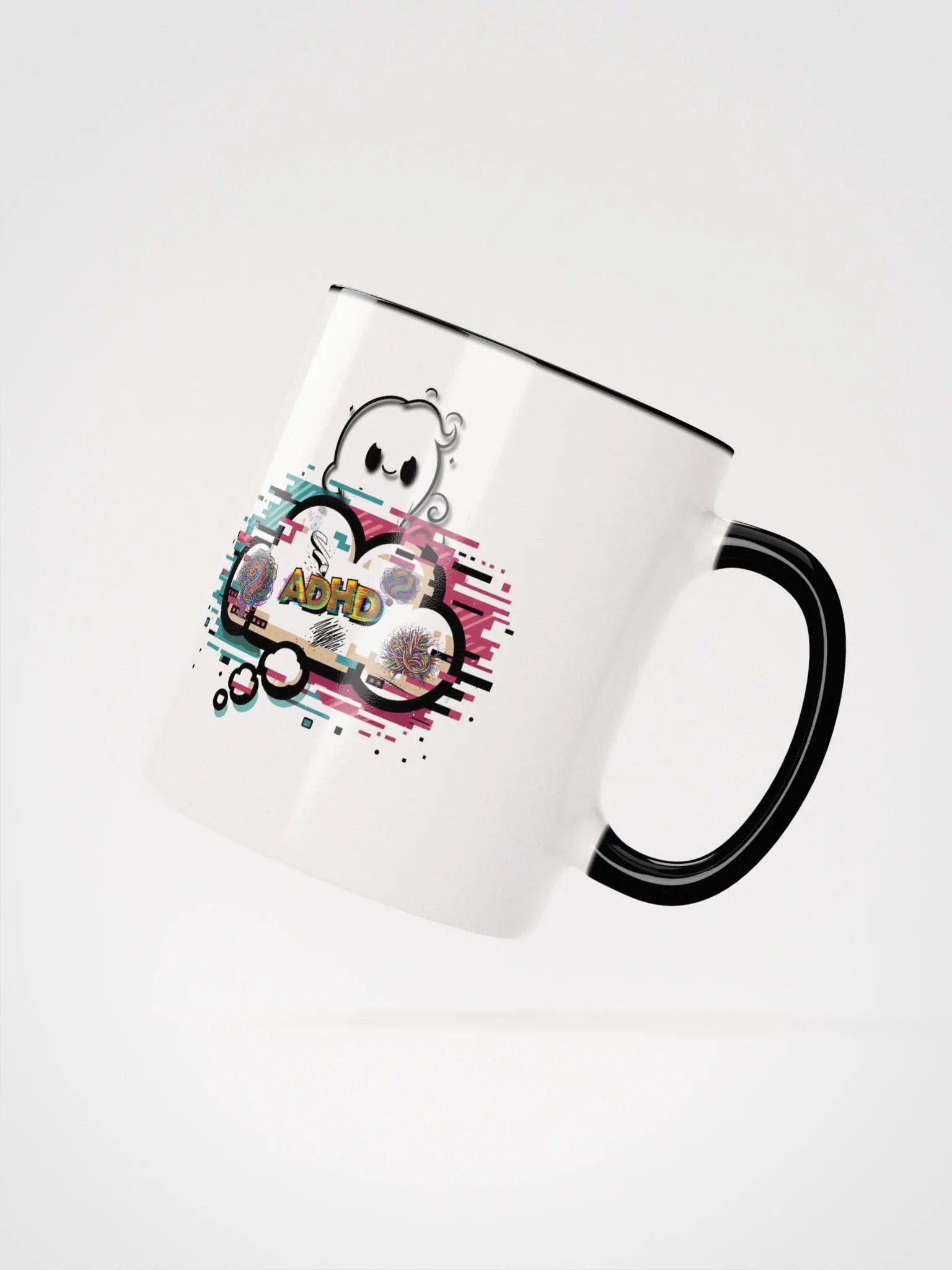 ADHD Ceramic Mug with Color Inside product image (2)