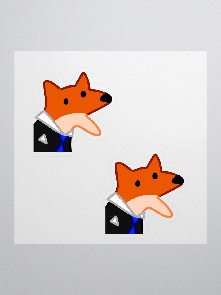 Fox0113 Logo Kiss Cut Stickers product image (1)