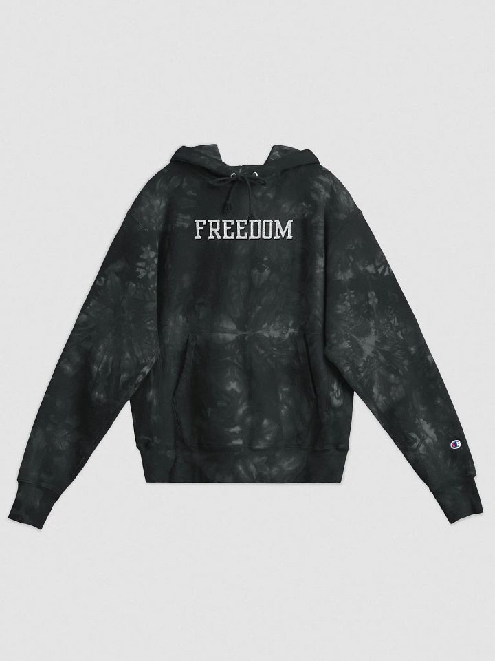 Freedom champion tie-dye hoodie product image (2)