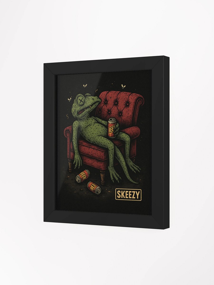 Passed Lizard Framed Poster product image (35)