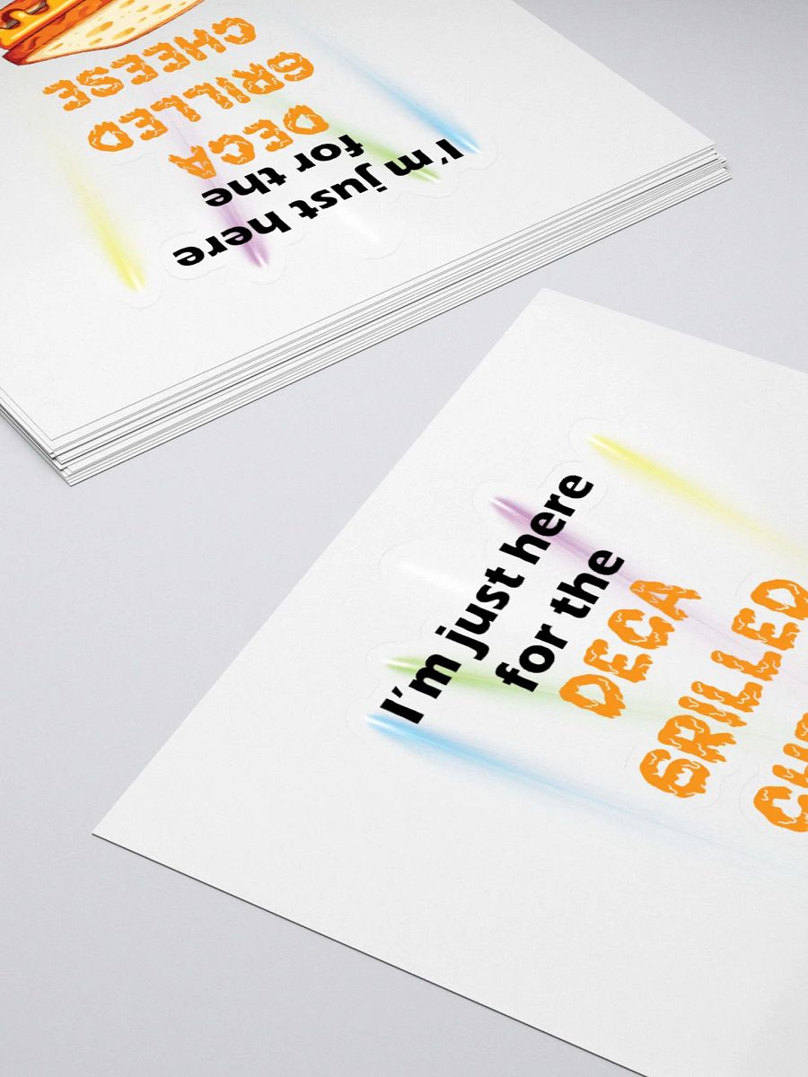 DECA Grilled Cheese Sticker product image (4)