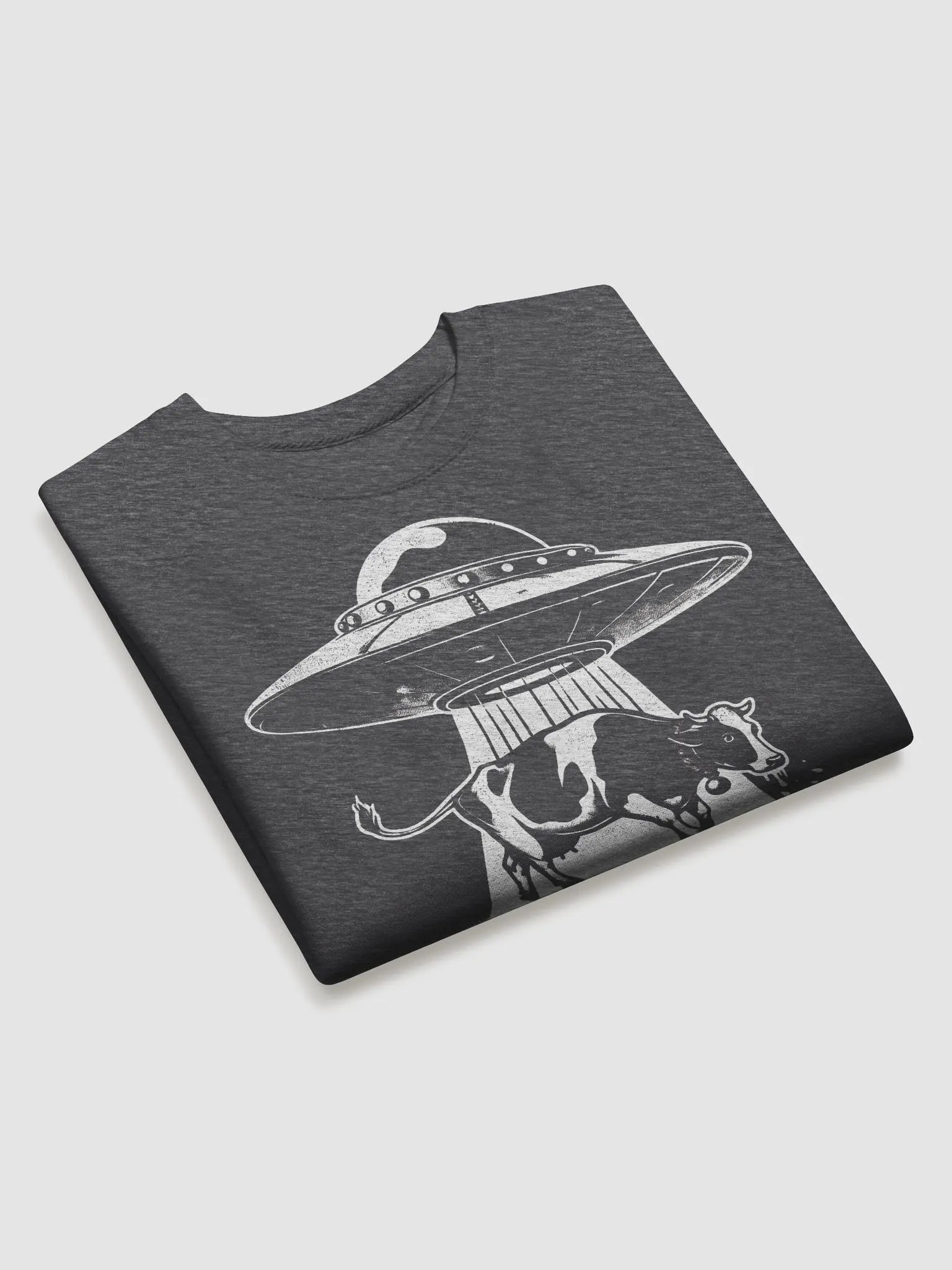 Cow and UFO Sweatshirt product image (2)