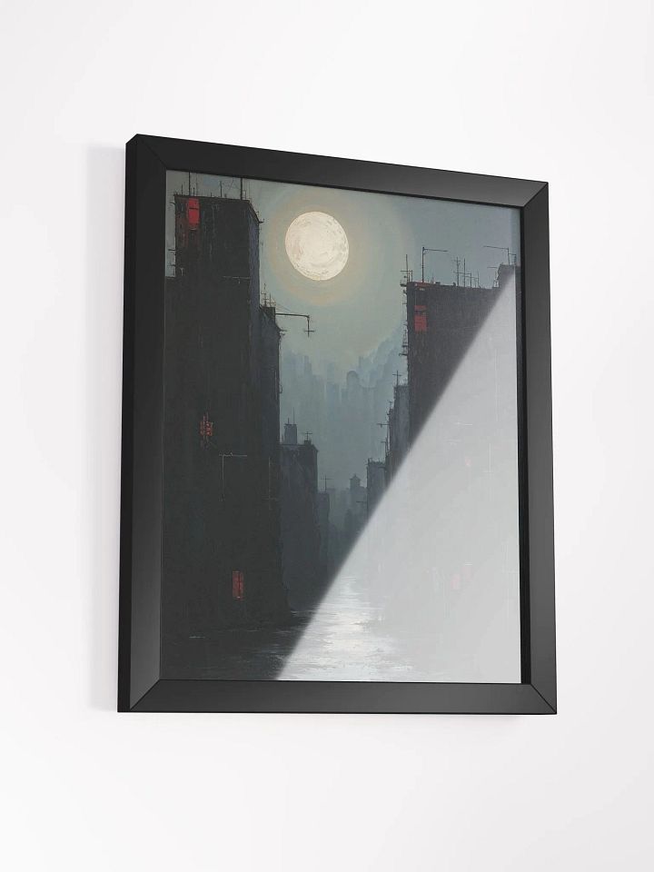 Moonlit Metropolis Framed Print product image (2)