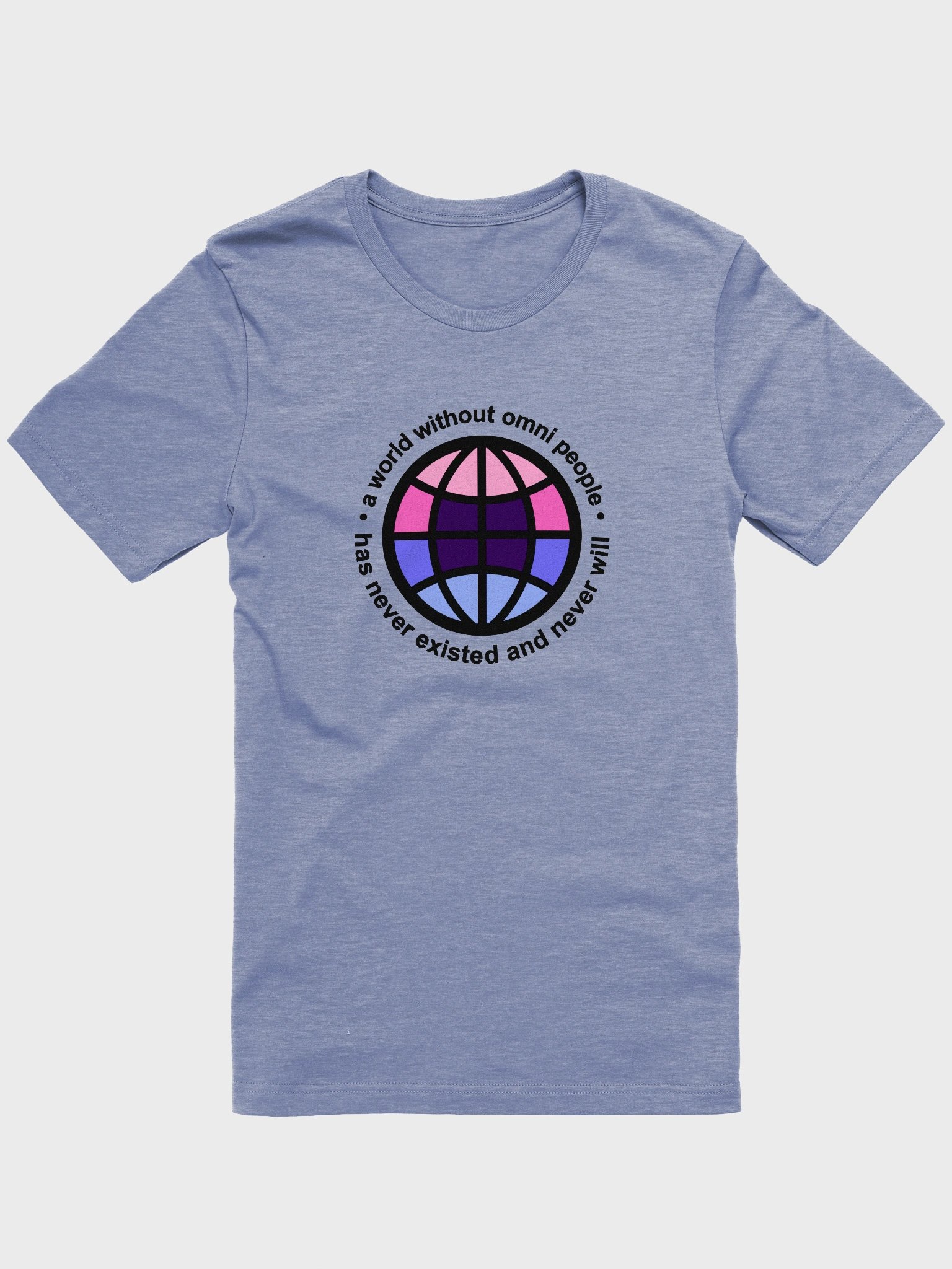 a world without omni people t-shirt product image (1)