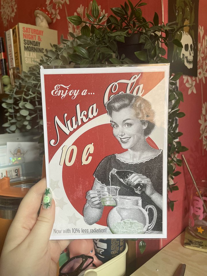 Fallout Print Nuka Cola product image (1)