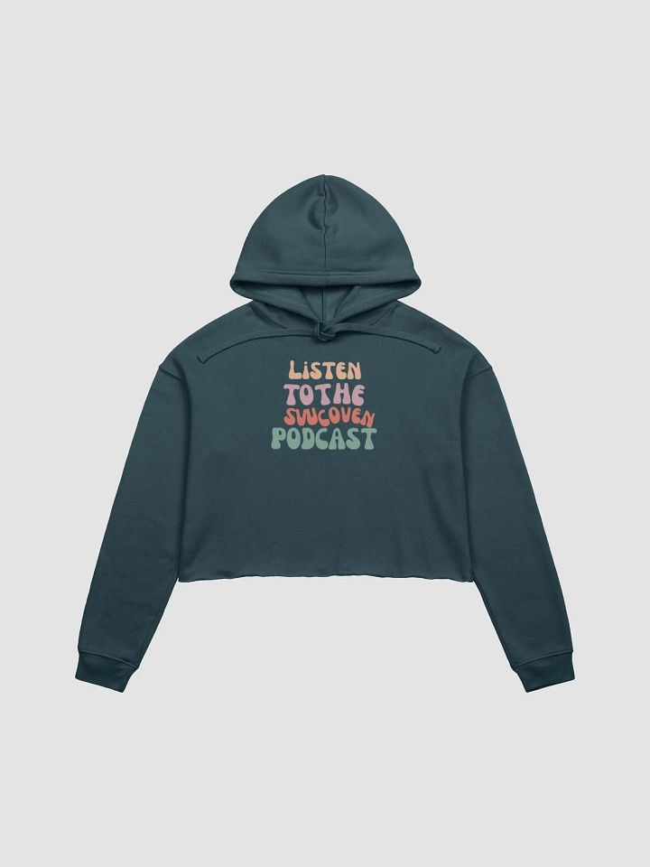 LISTEN CROPPED HOODIE product image (4)