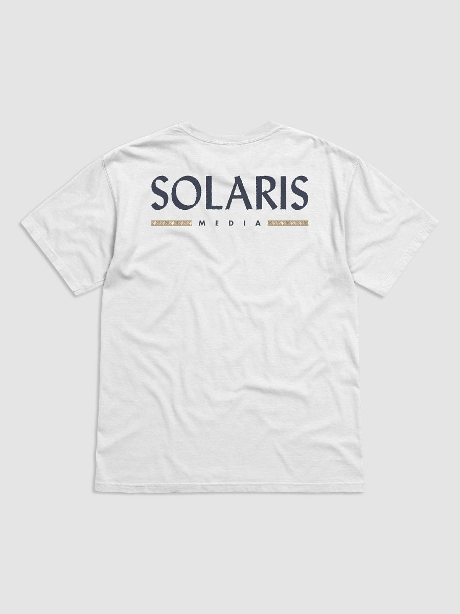 Solaris Logo + Back Print Tee (Light Variant) product image (2)