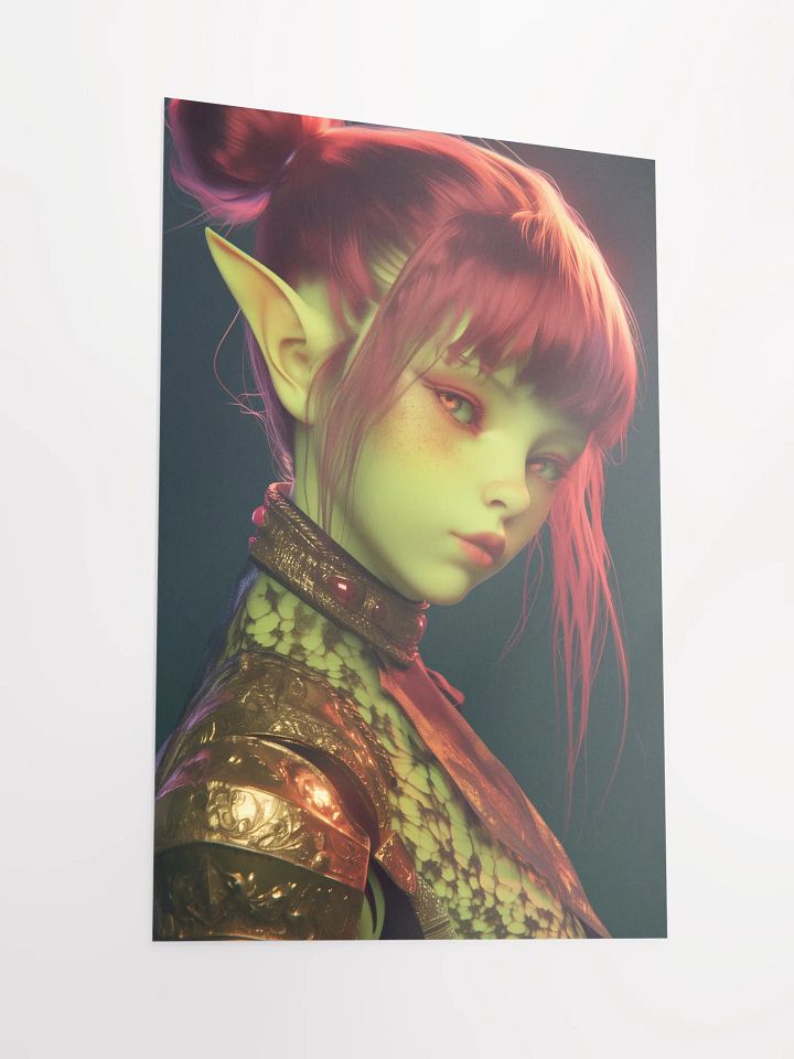 Enigmatic Elf Matte Poster product image (2)