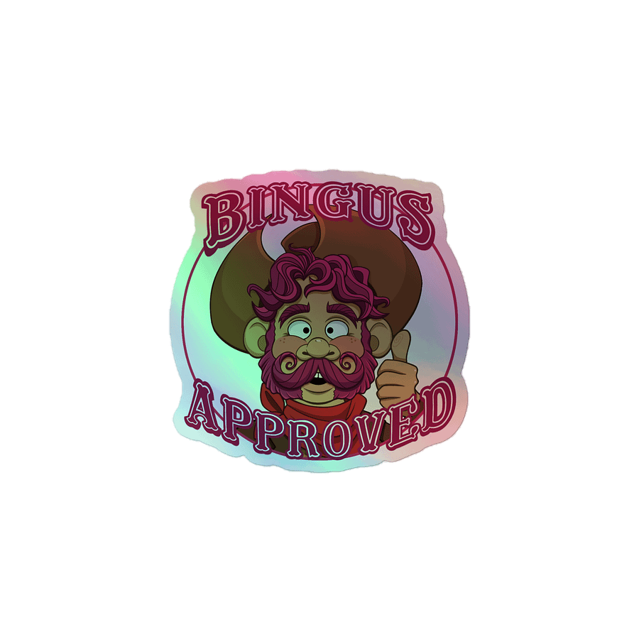 Season 4 Bingus Approved Holo-Sticker product image (1)