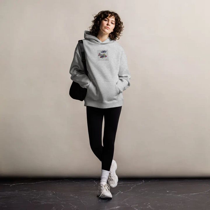 KId Airplane (AS Colour Unisex Premium Oversized Hoodie) product image (1)