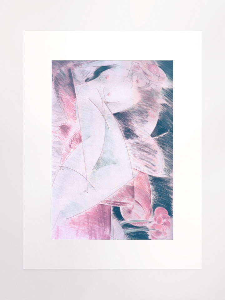 Woman on a Couch 1984 print product image (2)