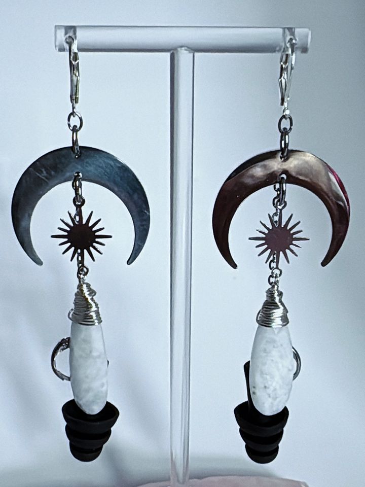Moonstone Goddess Bass Busterz Earrings product image (1)