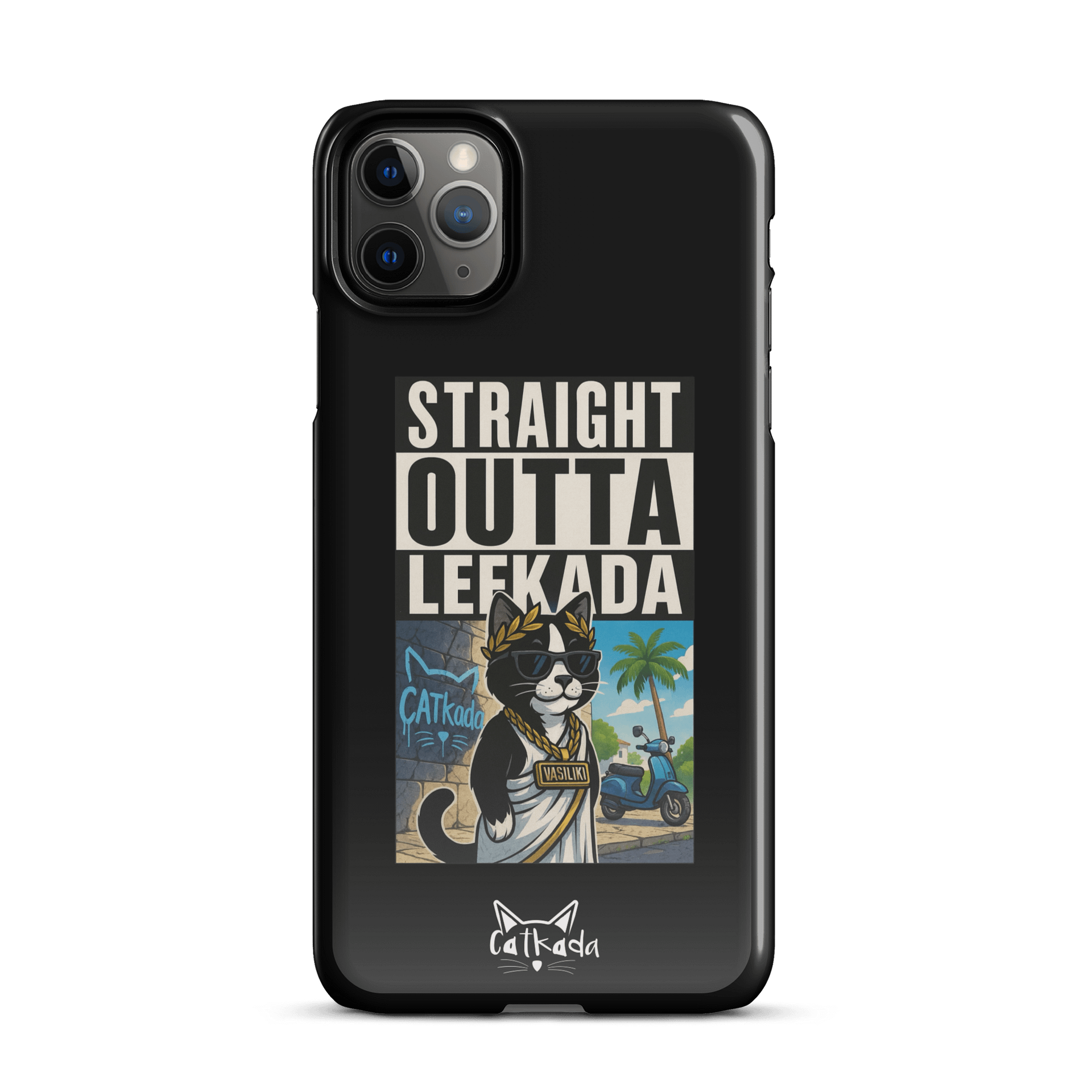 STRAIGHT OUTTA LEFKADA IPHONE CASE product image (59)